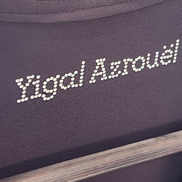 Yigal Azrouel silk jersey mermaid midi dress, eggplant color, sz Small/Medium - Picture 7 of 15